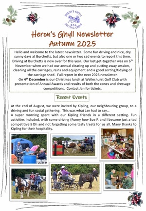 Autumn Newsletter