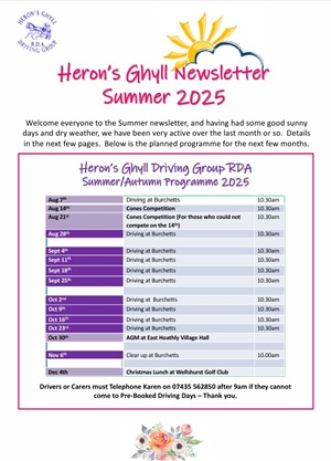 Summer Newsletter