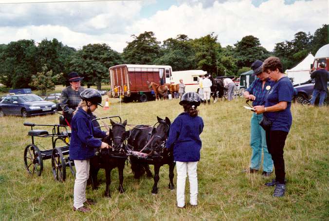 Safety checks with Val Eyres and Hilary Hill